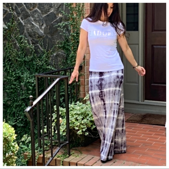 Dresses & Skirts - ✨LAST ONE✨Grey tie dye maxi skirt